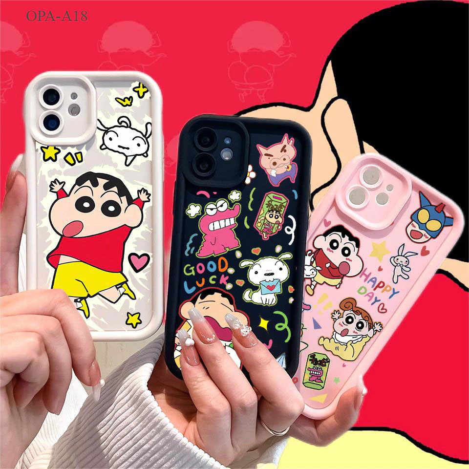 เคส For OPPO A18 A17 A38 A31 A15 A16 A3S A58 A54 A94 A57 A7 A5S A12 A9 A16K A78 A74 A76 Reno 10 5 Pro 4G 5G 2020 JGS