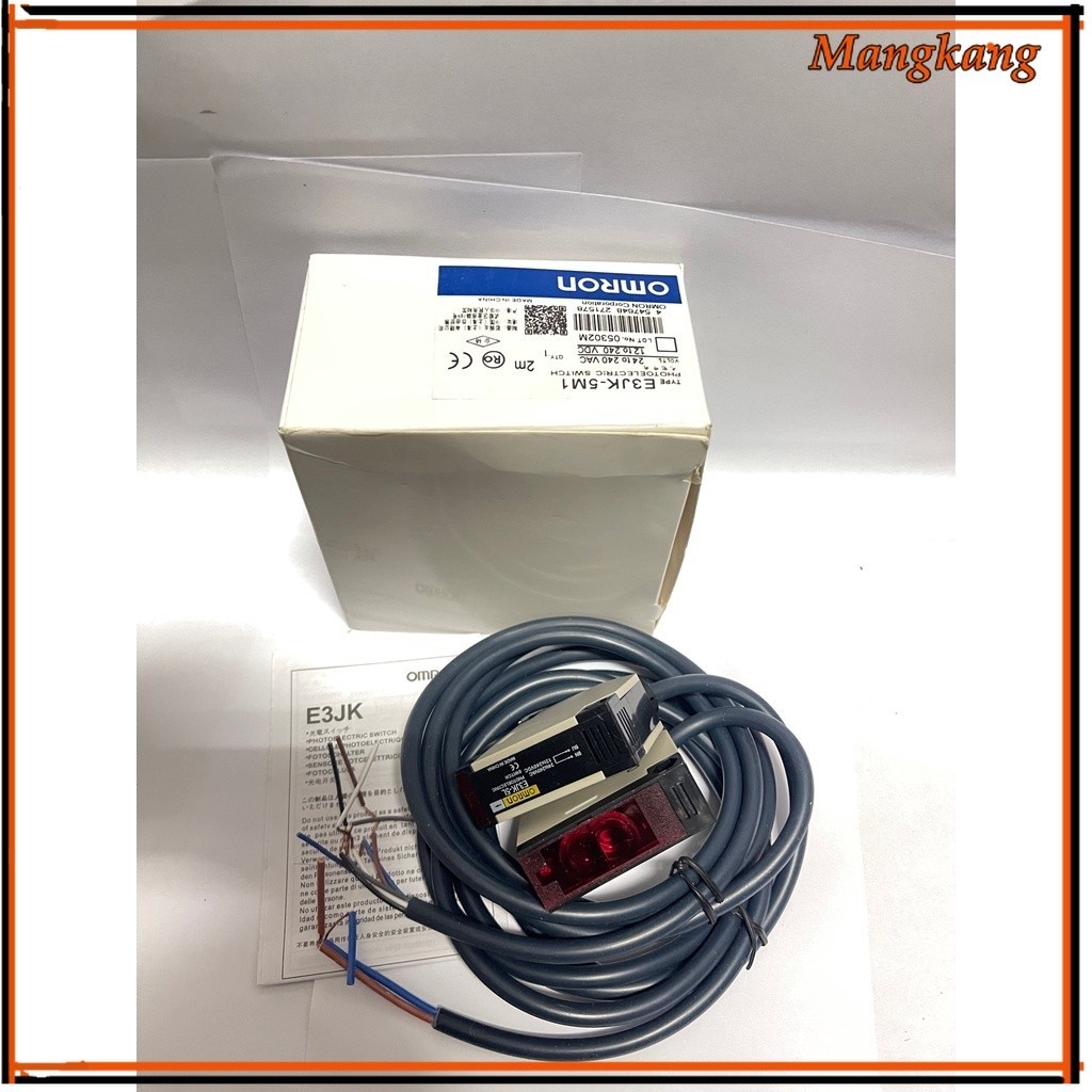 ของใหม่! Photo Sensor # E3JK-5M1-N (2M) OM r o n