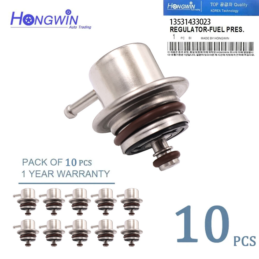 1/10 ชิ้นฉีดน้ํามันเชื้อเพลิงตัวควบคุมแรงดัน 13531433023 3.5bar สําหรับ BMW 7 E38 1994-2001 Saloon E39 1995-2003 Touring E39 1996-2004