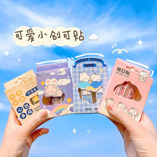 A1017 พลาสเตอร์ลายการ์ตูน น่ารัก แผ่นละ 1 บาท สุ่มลาย พร้อมส่งในไทย