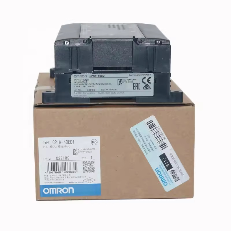 Omron Omron โมดูล CP1W-40EDR/40EDT/AD041/DA/8ET/20DR1/TS102/32ER/MAD