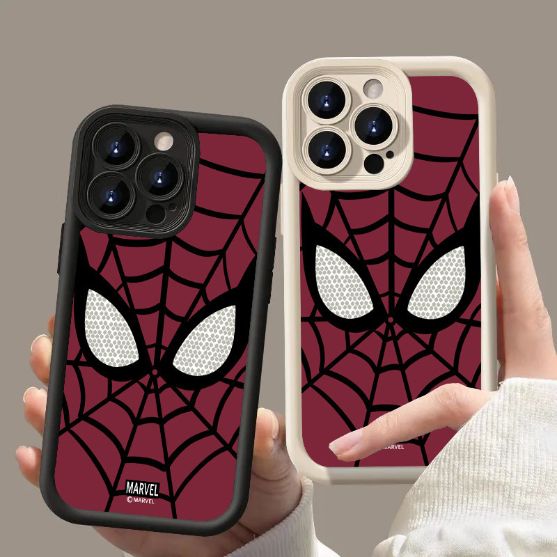 Line Spider Man Spider Web รูปแบบสําหรับ Samsung Galaxy A52S A72 A23 5G A51 A71 A05 A05S A34 A13 A32 A55 A15 A54 A14 A53 A73 A33 A25 A75 A52 ซิลิโคนนุ่ม
