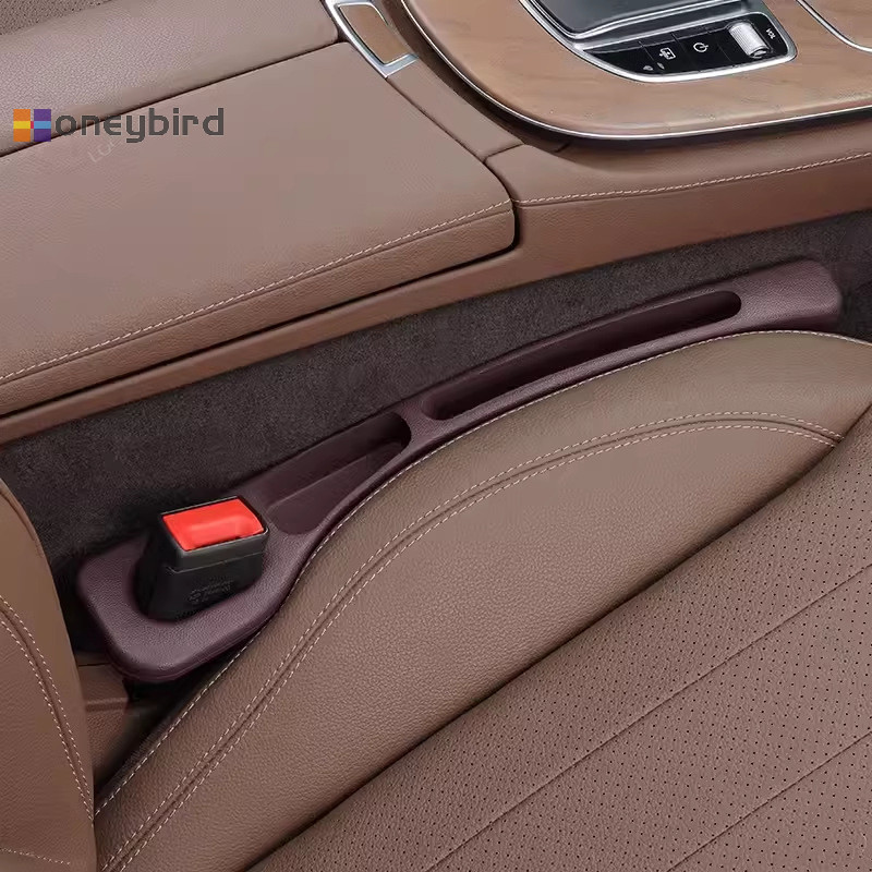 Honeybird 1 คู่ Universal Car Seat Gap Plug Strip Side Seam Car Gap Filler Leak Proof Seat Gap Storage Organizer ตกแต่งภายใน Nice