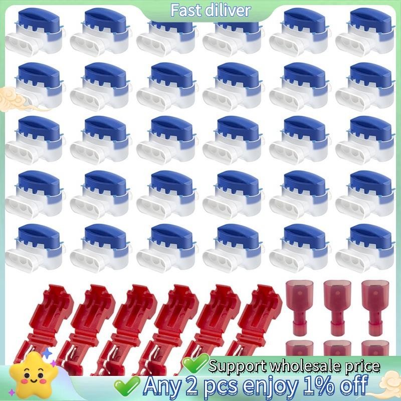 ขั้วต่อสายไฟกันน้ํา 36 ชิ้นสําหรับเครื่องสนามหญ้าหุ่นยนต์, ขั้วต่อสายไฟสายเคเบิลเชื่อมต่อกันน้ําพร้อมไส้เจล