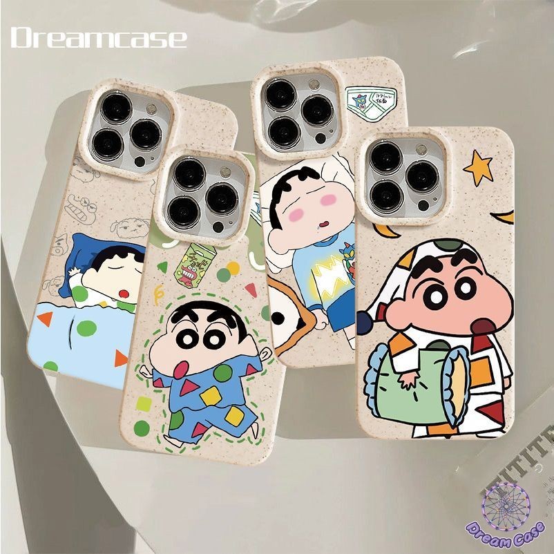 เคสสีเทียนน่ารักของชินชาน Realme C51 C12 C25 C20 C55 C3 C15 C35 C53 C21 C51s C33 11 5 5i C11 C21Y 6i 8i C20A 10 C25Y