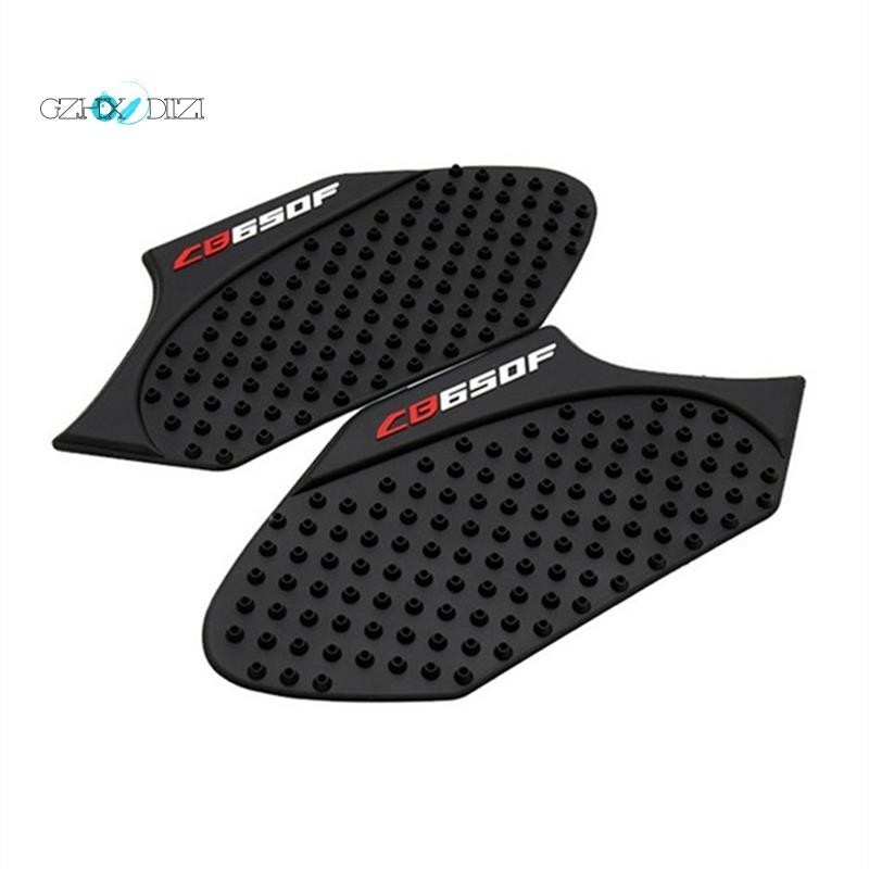 GzhxdiiziFor Cb650f CB 650 F 2014 2015 2016 2017 รถจักรยานยนต์ Anti Slip การใช้ถัง Pad ด้านข้างแก๊สเข่า Grip Traction Pads