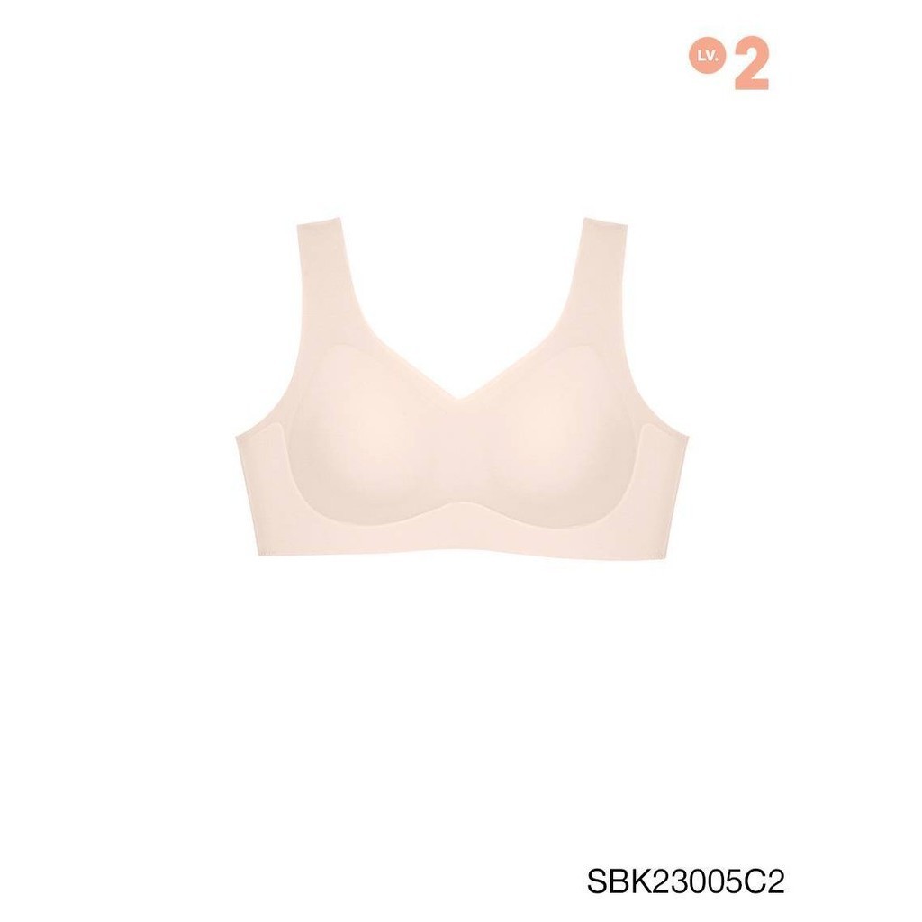 SABINA FOREVER YOUNG Soft Collection Level 2 เสื้อชั้นในไม่มีโครง รหัส SBK23005C2 สีเนื้ออ่อน