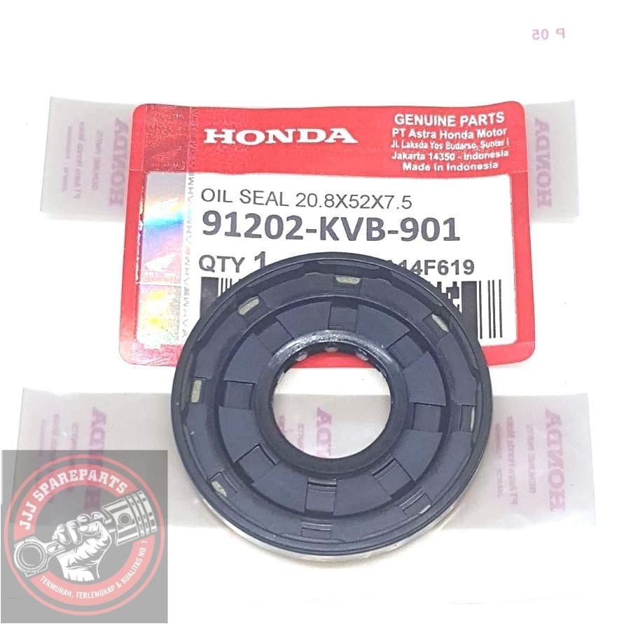 (WHOLESALE: 10 ชิ้น) ซีลน้ํามัน AS KRUK VARIO BEAT KVB / 91202-KVB-901 - รูปที่ 2