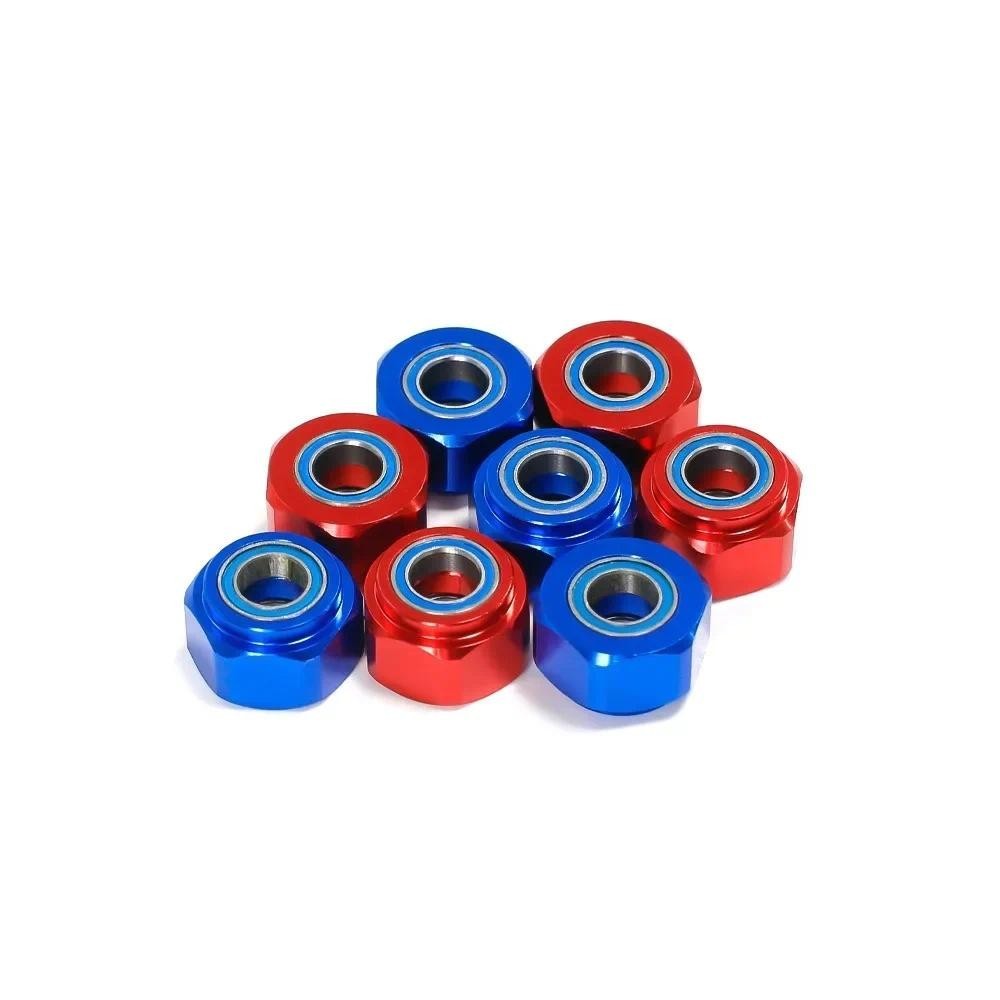 2pcs โลหะด้านหน้า 12 มม.ล้อ Hex Hub อะแดปเตอร์สําหรับ Tamiya DT03 DT-03 1/10 RC รถอะไหล่อัพเกรดอุปกรณ์เสริม
