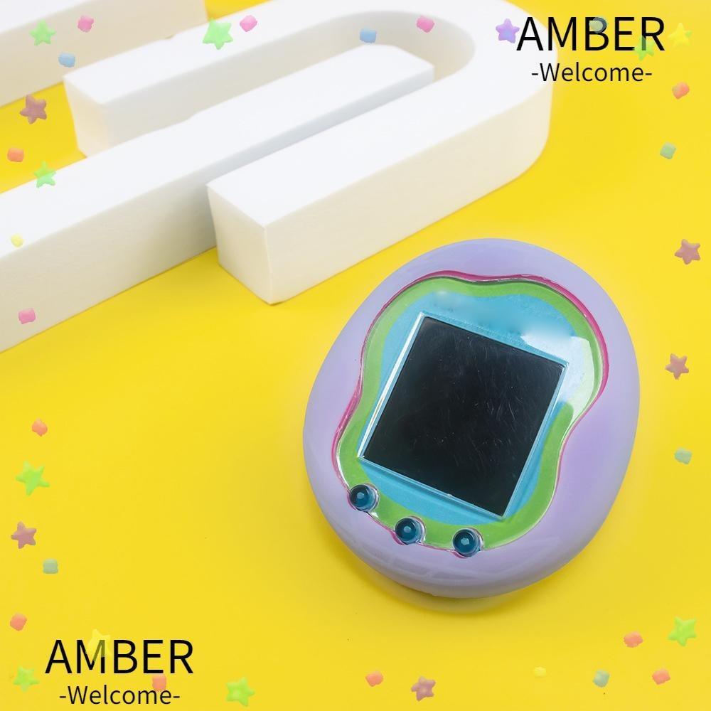 Amber ปลอกซิลิโคน กันน้ํา กันตก พร้อมหัวเข็มขัด แบบเปลี่ยน สําหรับ Tamagotchi Uni(2023)