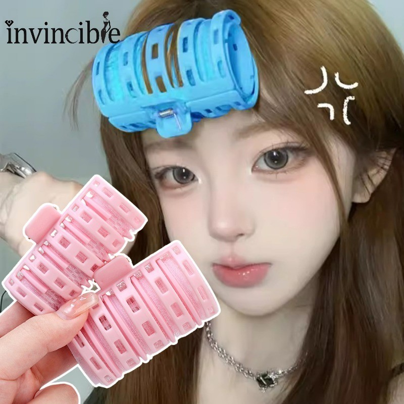 Self-กาวไม่มีร่องรอยfluffy Hair Rollers - Volumizing Curling Hair Root Hair Clip - อุปกรณ์จัดแต่งทรงผมเกาหลี