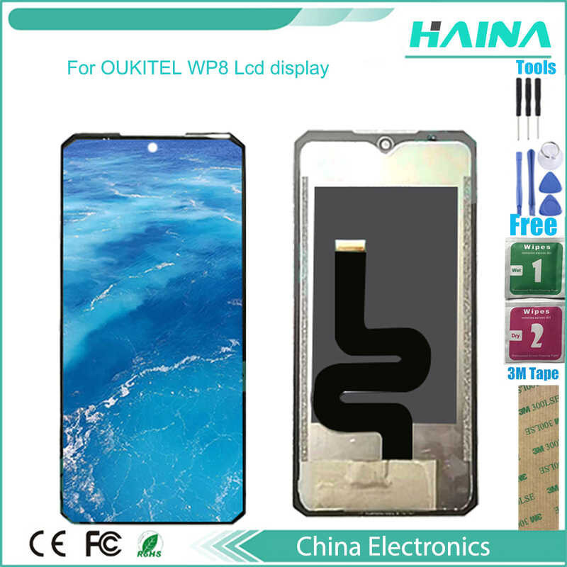 For OUKITEL WP8 LCD Display+Touch Screen Digitizer Assembly Replacement For WP8 PRO Phone Accessor