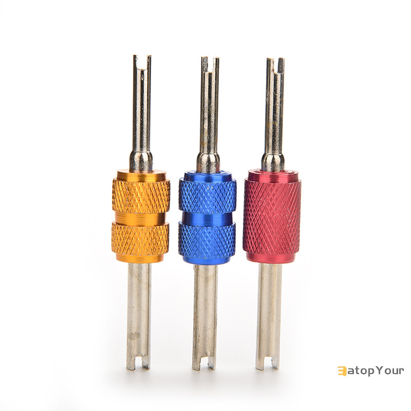 Eatopyour] ยางรถจักรยานยนต์รถยนต์ Tyre Valve Stem Core Remover ติดตั้งซ่อมเครื่องมือ Dual End ใหม่