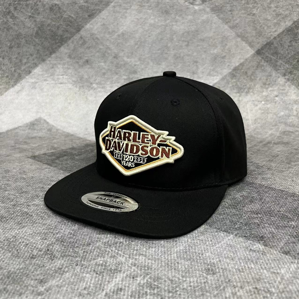 Harley davidson Hat หมวกเบสบอลกันแดดสไตล์ใหม่ระบายอากาศสําหรับผู้ชาย