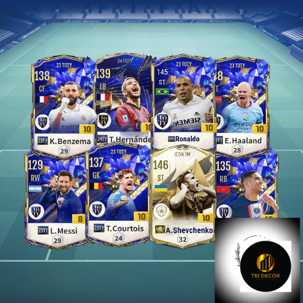 พวงกุญแจผู้เล่น - การ์ดแสดงผล FC Online (FO4)-DH