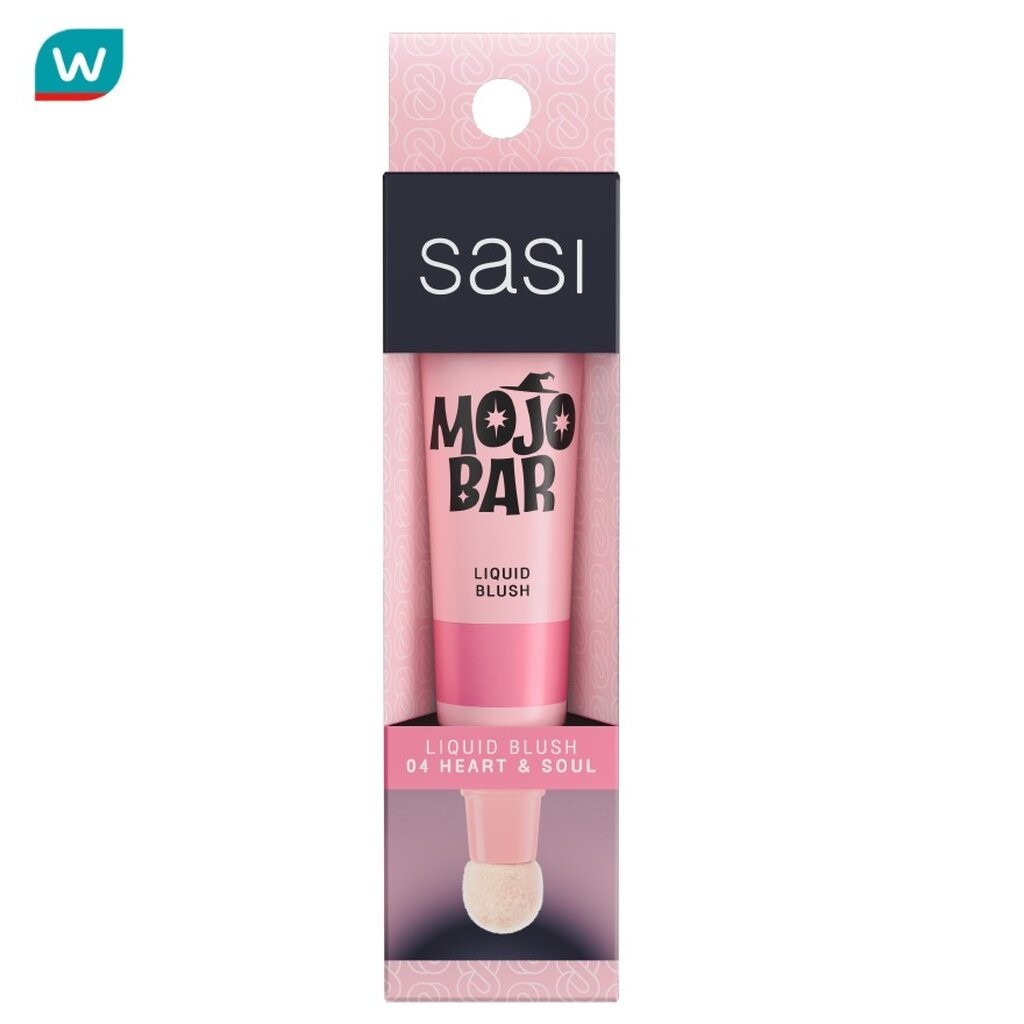 Sasi ศศิ โมโจ บาร์ ลิควิด บลัช 5มล. 04 ฮาร์ท แอนด์ โซล