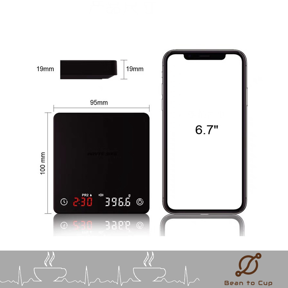 เครื่องชั่งดิจิตอล KC200 Coffee Scale (Pro / Mini) // ตาชั่งดิจิตัล ขนาดเล็ก พกพาสะดวก มีหลายโหมดการ