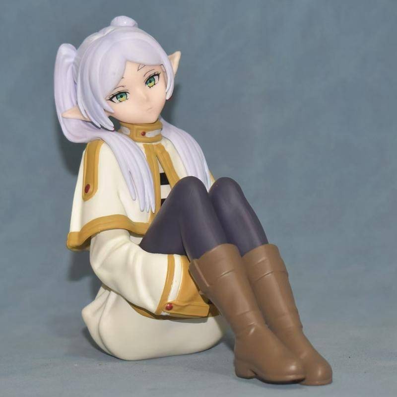 Frieren: Beyond Journeys End 11 ซม.Fern Frieren ก๋วยเตี๋ยว Stopper รูป PVC อะนิเมะ action Figures ขอ