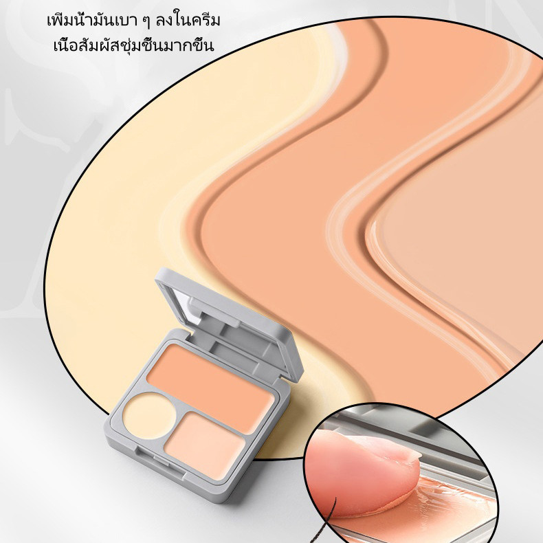 VEECCI คอนซีลเลอร์ สามสี ให้ออกไป แปรง รูปที่ 6