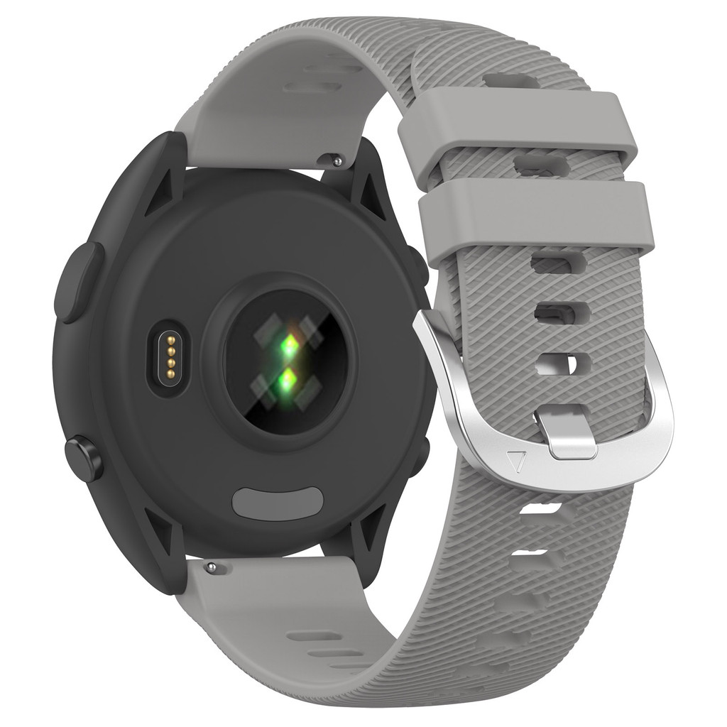 สําหรับ Garmin Venu 3 3s 2s / Sq 2 / 165 245 645 เพลง 255 255S 265S / Vivoactive 3 4 5 6 4s สาย 18 มม.20 มม.22 มม.กีฬาซิลิโคน Band
