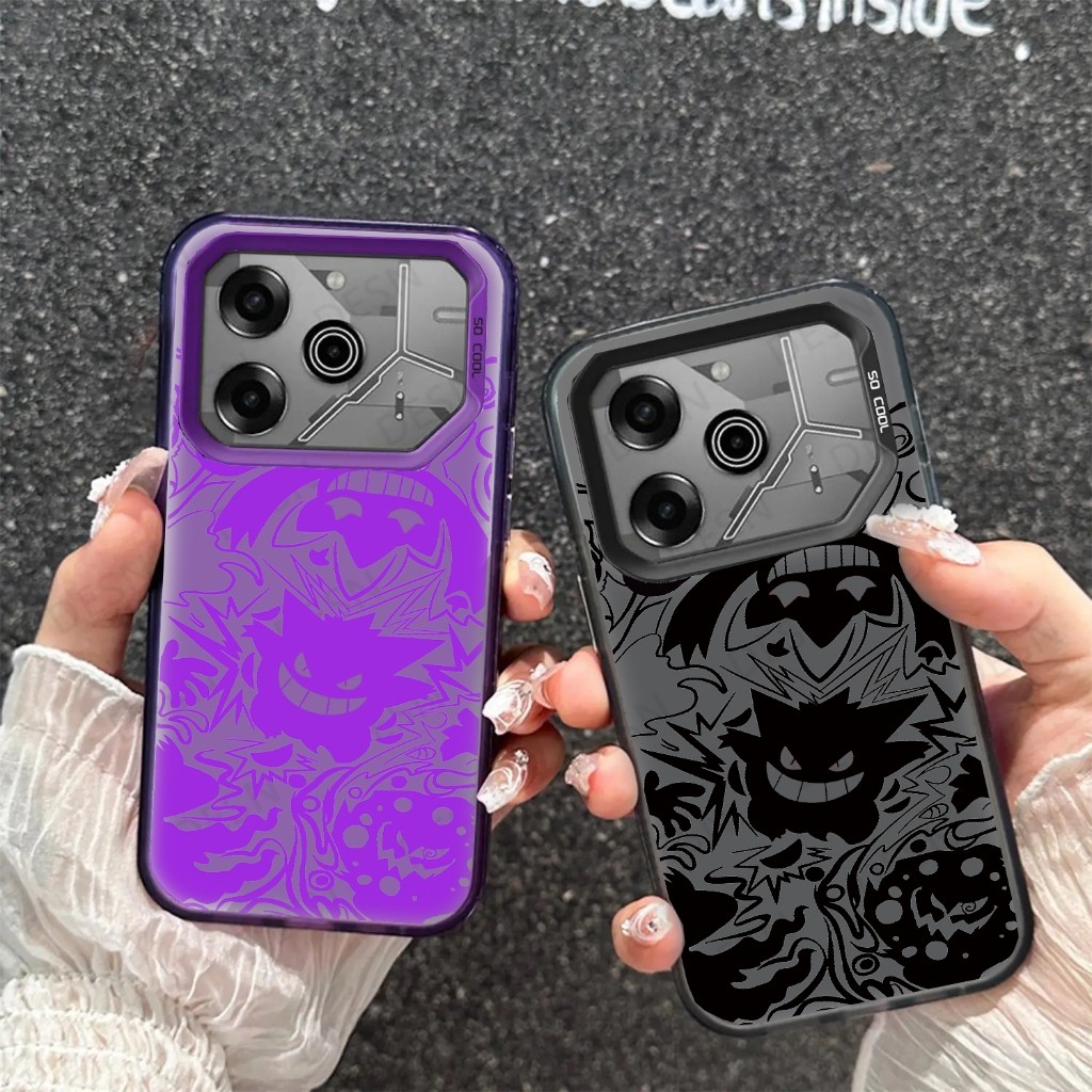 [คลังสินค้าพร้อม]ปลอกโทรศัพท์สําหรับ Tecno Pova 6 Pro Li9 กรณี Tecno Pova 6 Li7 5 4 3 เคสโทรศัพท์ Matte Anti Drop Soft ฝาครอบป้องกันภาพวาด No.1