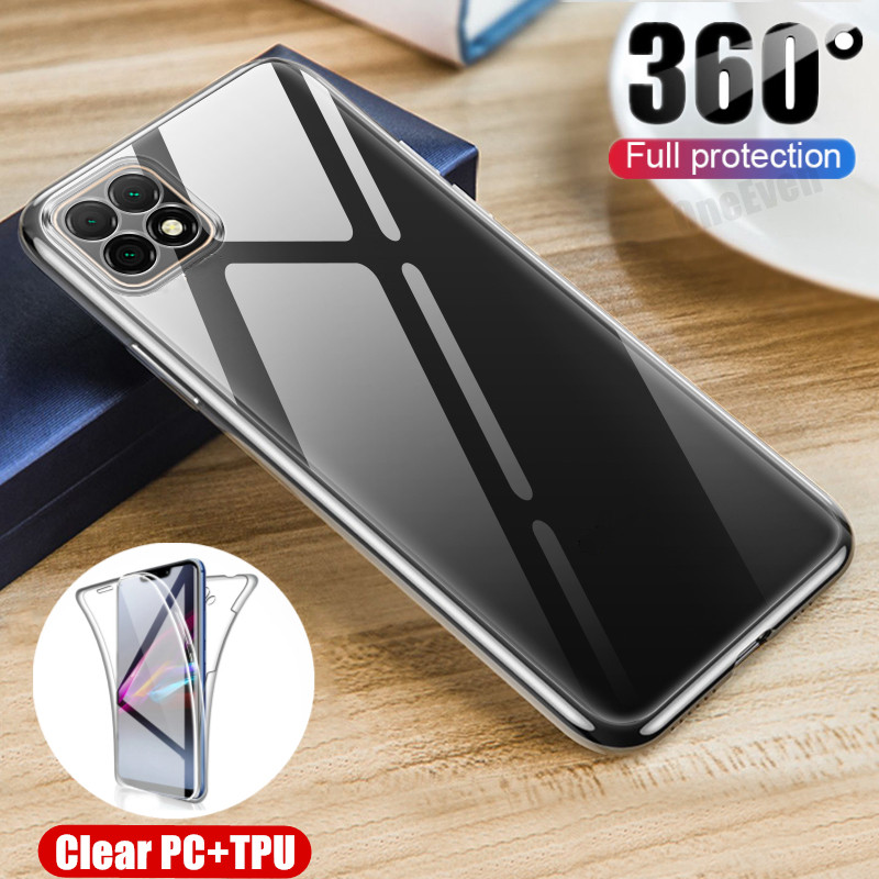 พร้อมตัวป้องกันหน้าจอสําหรับ Samsung Galaxy Wide 5 6.6 นิ้ว SM-E426S SM-A226L Slim Fit โปร่งใส 360° 