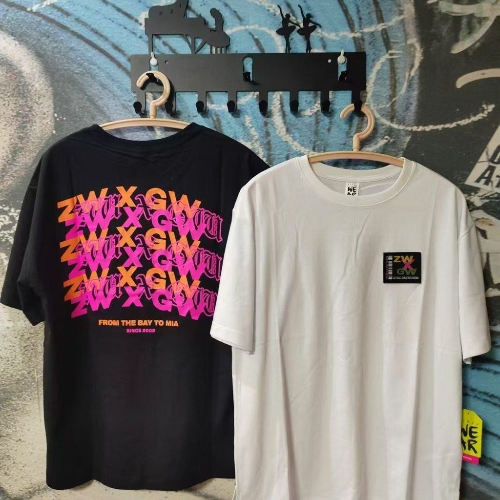 [Zumba Short Sleeve] Zumba Summer 2024 Cotton Sports Short Sleeve Mens Womens Zumba Black White Spor