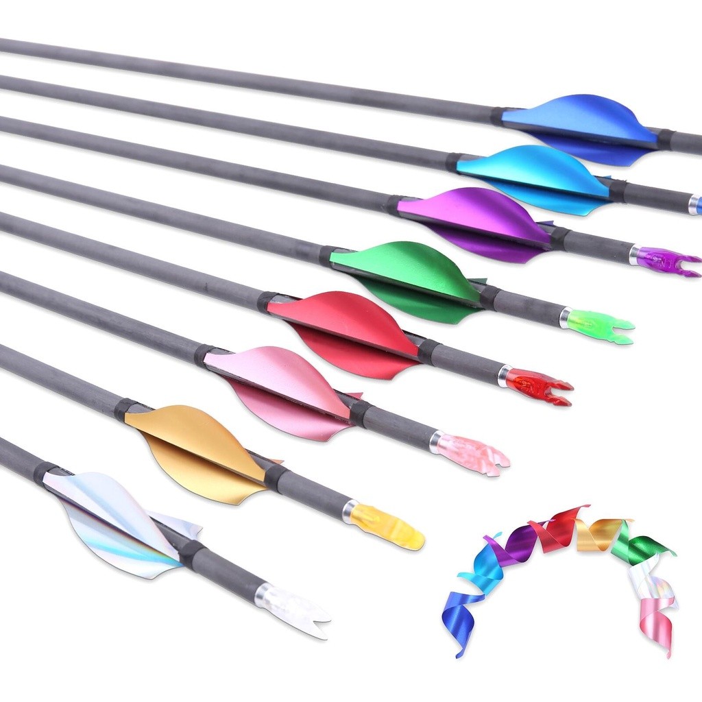 Bicaster Spin Vanes 1.75 นิ้ว LH/RH Vanes Fleatches SpinVanes Accessory DIY