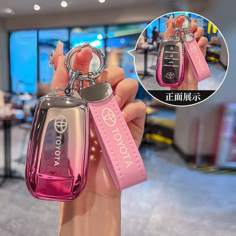 Toyota Hilux Rogue Revo Fortuner FLIP Key RemoteTPU ฝาครอบกุญแจรถ Conquest Revo Altis Camry Vios Innova Fortuner Corolla Altis Cross Keyless Remote