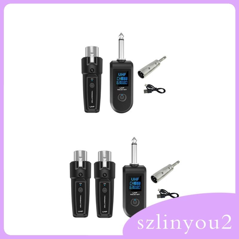 [szlinyou2] เสียงและ 110dB ระบบกีตาร์สําหรับกีตาร์คอนเดนเซอร์ไมค์ไดนามิกเบสไฟฟ้ากีตาร์ไร้สายเครื่องขยายเสียง