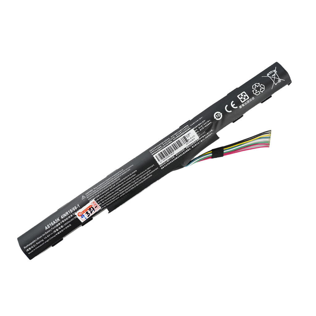แบตเตอรี่ เทียบ AS16A5K Acer Aspire E15 E5-475G E5-523G E5-553G E5-575G E5-774G E5-575 E5-575 E5-575