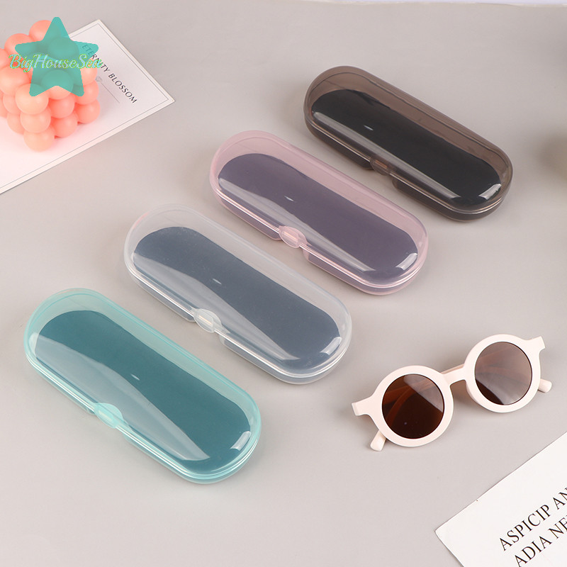 [BigHouseSea] กล่องเก็บแว่นตา 1 ชิ้นเคสป้องกันสําหรับผู้หญิงกล่องแว่นตาแบบพกพากล่องแว่นกันแดดอุปกรณ์เสริมใหม่