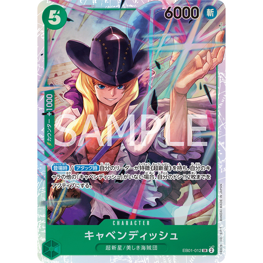PRB2 PRB02 EB01-012 SR CHARACTER Cavendish