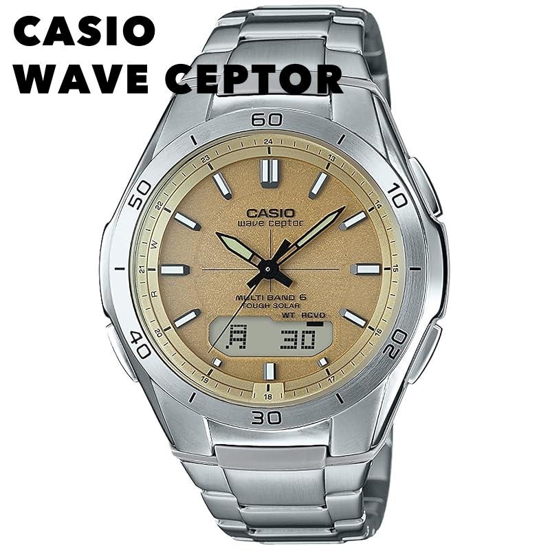 【CASIO WAVE CEPTOR】Casio] Wave Ceptor Wave Ceptor [Genuine Japan] Radio Wave Solar WVA-M640D-9AJF Me