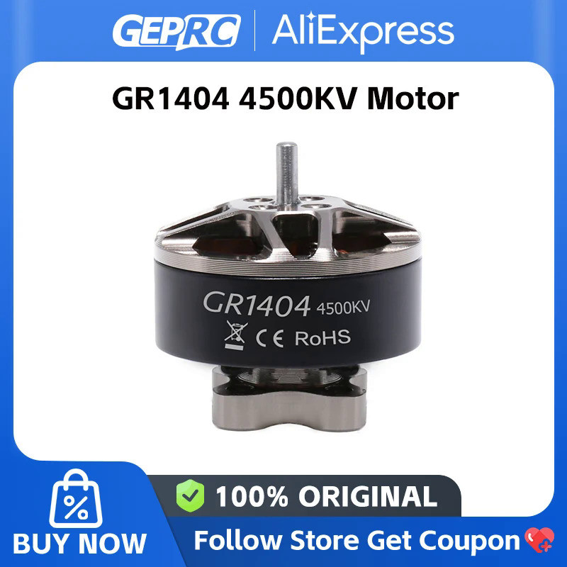 GEPRC GR1404 4500KV Motor Suitable For Cinelog 25 Series Drone For RC FPV Quadcopter Drone Accessori