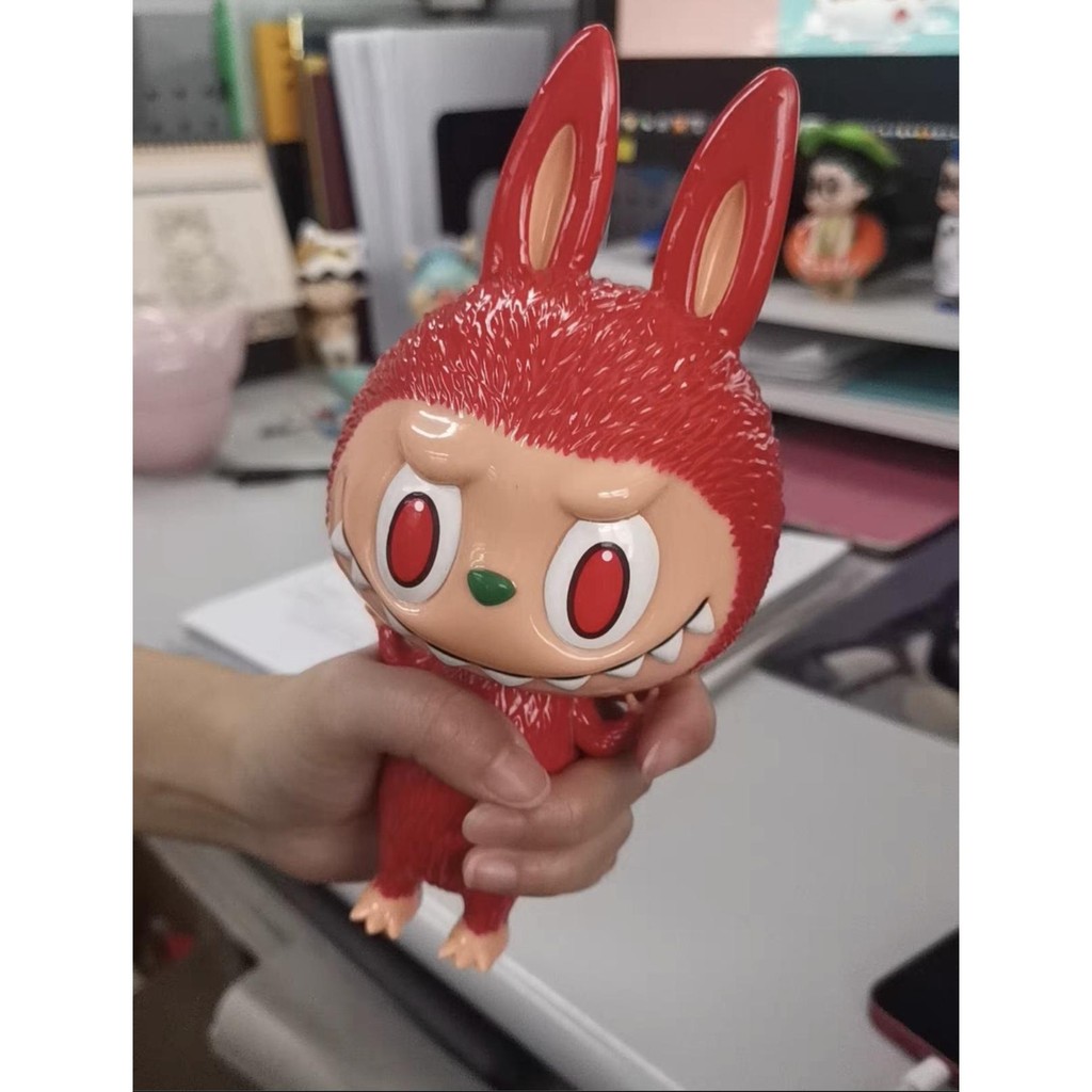 ใหม่ Labubu Titan zimomo Gold Lucky Fortune 19㎝ เครื่องประดับทํามือ 72 ซม. อินเทรนด์เล่นเรซินยิงจริง