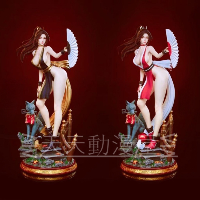 Free Shipping King SNK King of Fighters Series Shiranui Dancing Girl Decoration GK Statue Game Surrounding Doll Box Gift