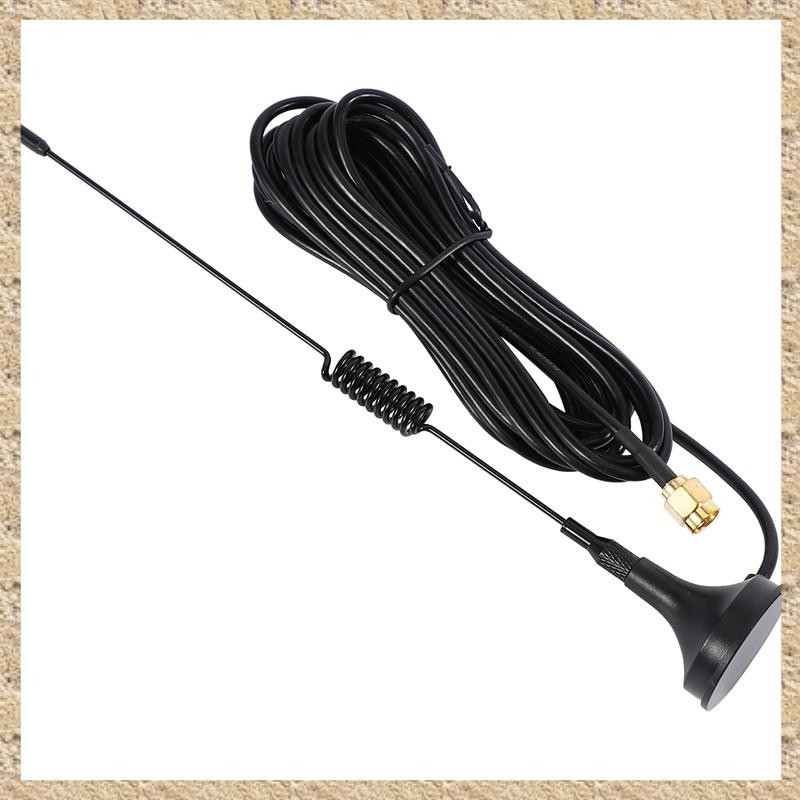 [UQOE] 4g Monopoleเสาอากาศดูดถ้วยแม่เหล็ก 3Meter Smaเสาอากาศความสูง 31 ซม. 10Dbi Gain Rg174 สําหรับS