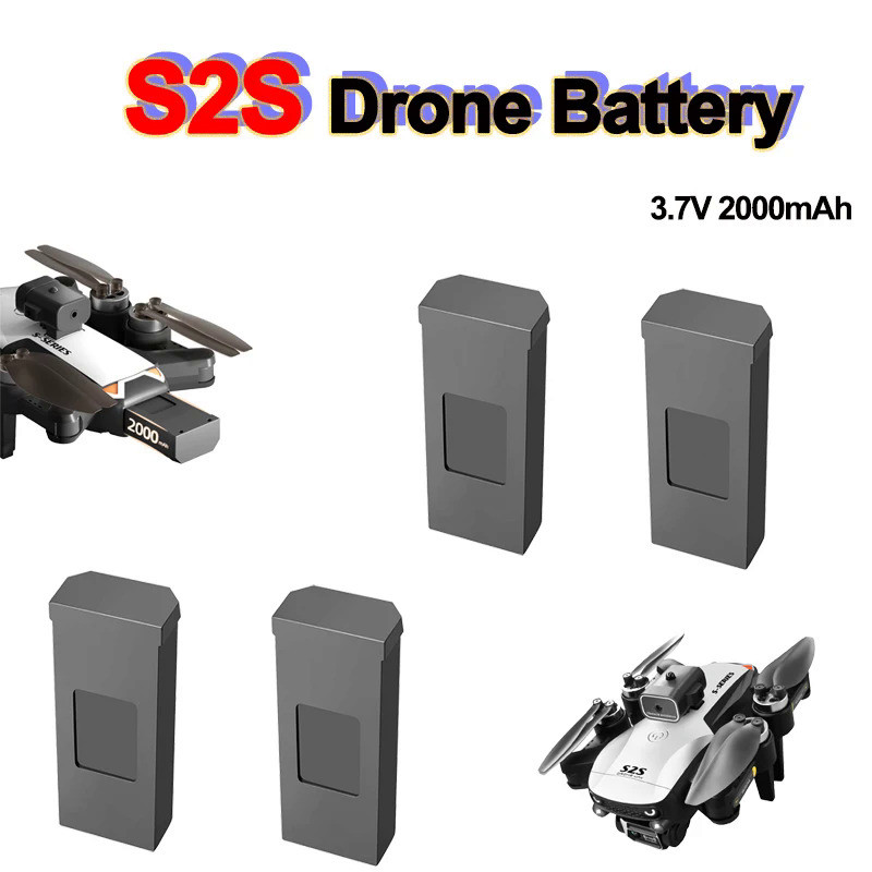 LSRC Original S2S Battery 3.7V 2000mAh For LS-S2S Mini Dron RC Qudcopter Battery Spare Part Battery