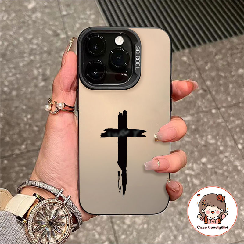ส่งจากไทย Surat Keberuntungan Keren เคส IPhone 15 16 11 13 14 12 Pro Max IPhone 7 Plus 8 Plus X Xs Max Hard Case