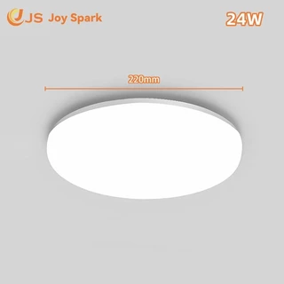 【Joy Spark】โคมไฟเพดาน LED ขนาด 24W/36/48W รุ่น ทรงกลม สำเร็จรูปพร้อมหลอด แสงสีขาว
