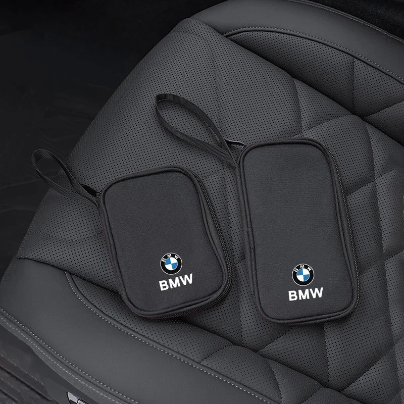 Car Key Pack Auto Driver's License Phone Storage Bag For BMW E46 E90 E60 F30 F10 E39 E36 F20 G30 G20 E87 E92 E91 E30 F11 thumbnail 4