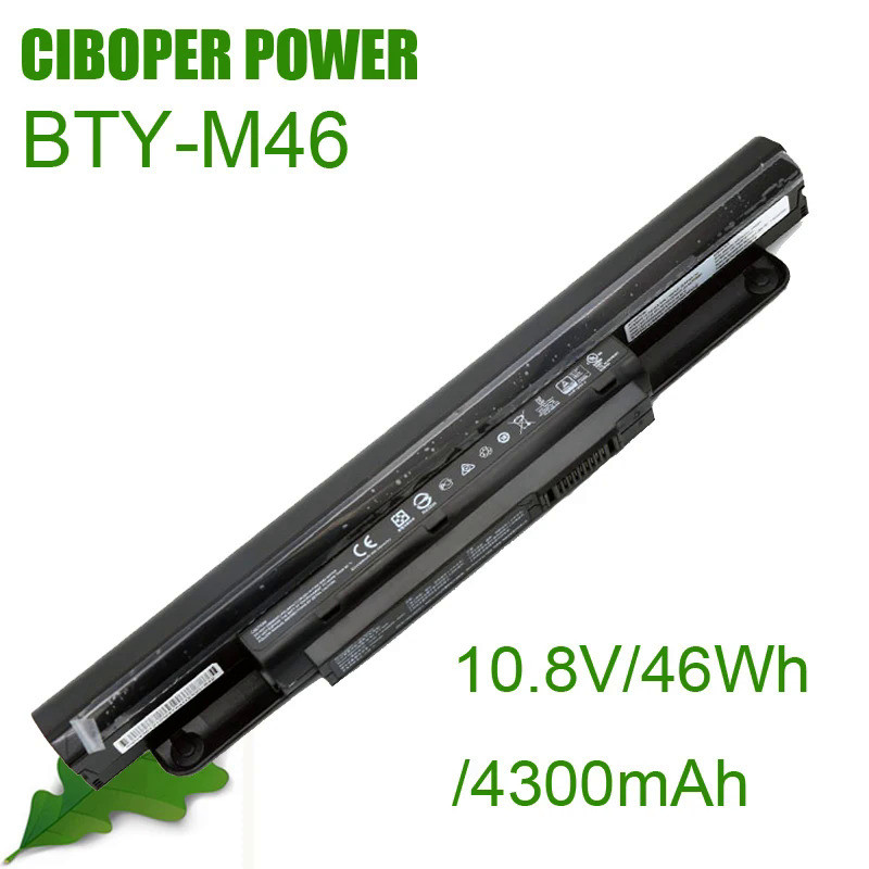 CP Original Battery BTY-M46 10.8V/46Wh For GE40 20PC-490XCN 20C-456XCN 2OC-218US MS-1492 X460-004US 