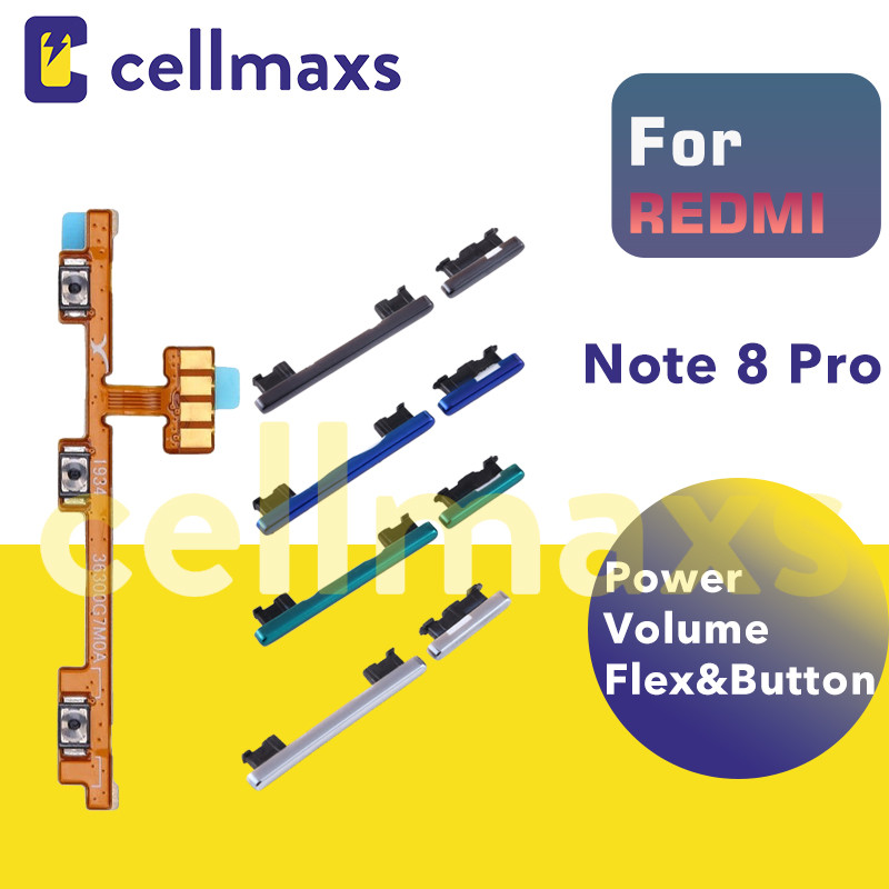 สําหรับ REDMI หมายเหตุ 8 Pro เปิดปริมาณ Flex ปุ่ม M1906G7I M1906G7G