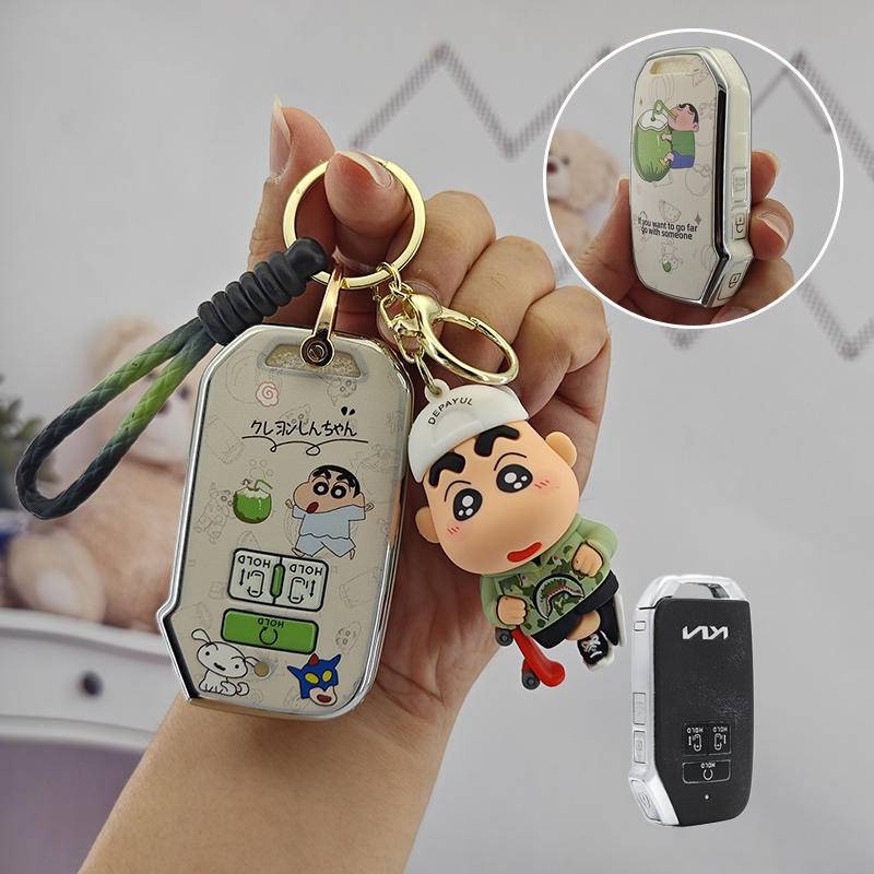 ที่หุ้มกุญแจรถ KIA Carnival EX SX เคสกุญแจรถยนต์ เคสกุญแจรีโมทรถยนต์