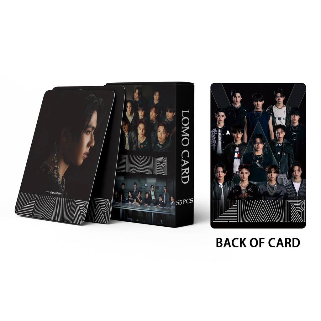 30-124pcs BUS LIAR Photocards เพราะคุณ I Shine Laser Lomo Card marckris ทองแดง AA phutchai your heart peemwasu alanpol nex jung สติกเกอร์โฮโลแกรมโปสการ์ด