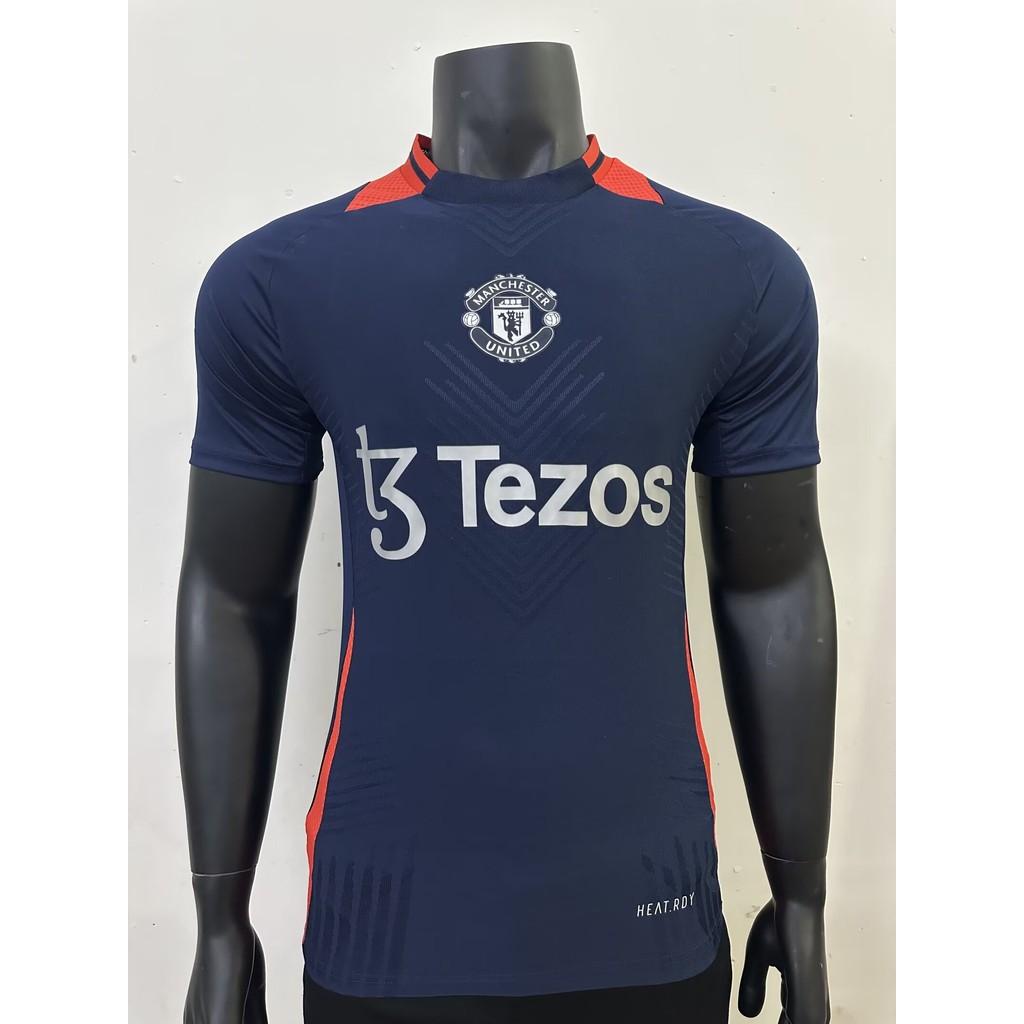 2425 ชุดฝึกซ้อมแมนยูเสื้อกีฬาฟุตบอลเจอร์ซีย์รุ่นนักเตะคุณภาพสูง