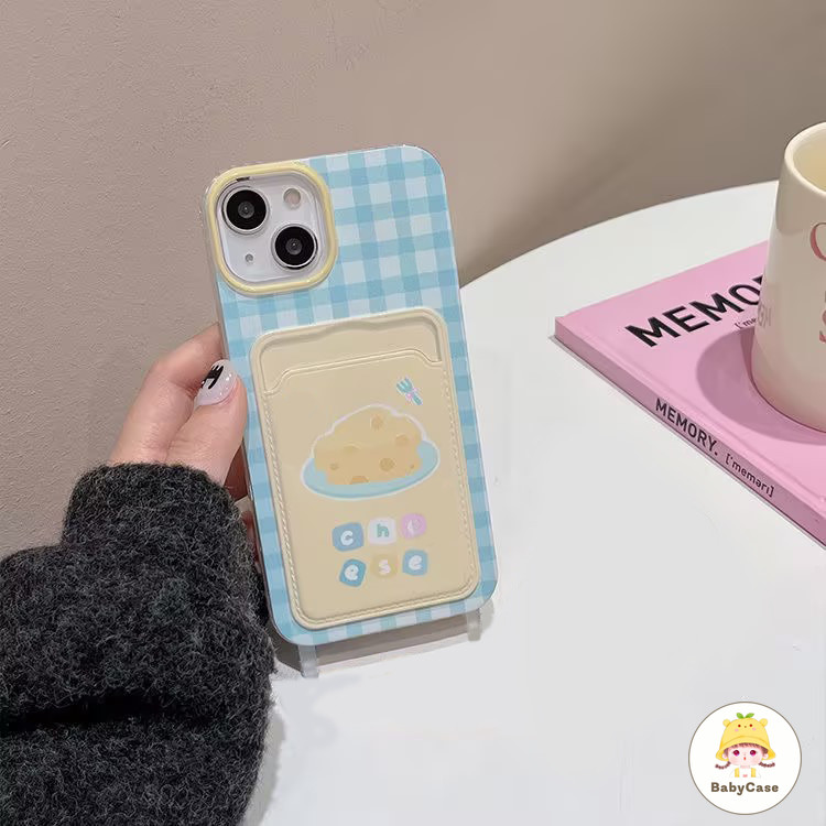 สร้อยข้อมือกริดแฟชั่นหวานแฟชั่นหวาน เคสไอโฟน 11 16 13 15 12 14 Pro Max 7Plus 8Plus XR X XS Max 7 16 8 15 14 Plus SE 2020 - รูปที่ 4