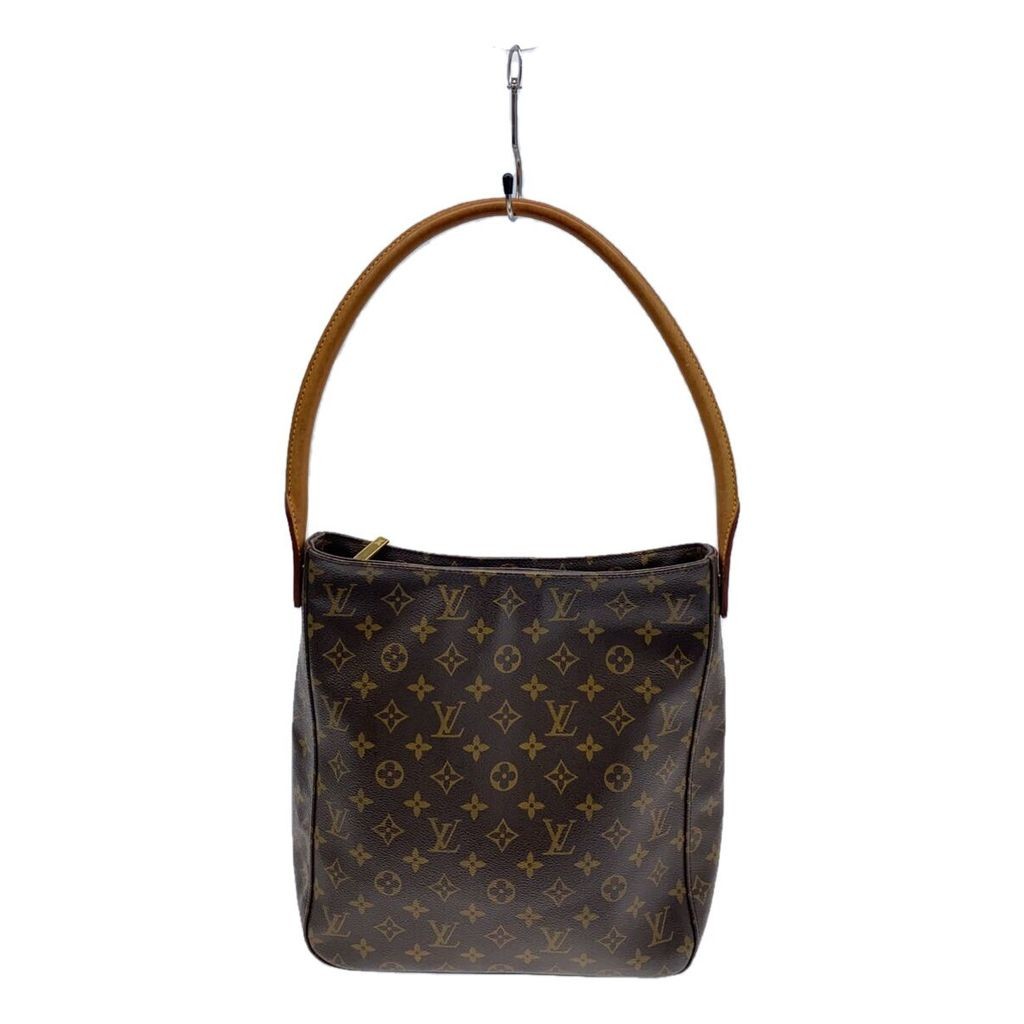 LOUIS VUITTON Tote Bag Monogram Looping GM Canvas Brown PVC Direct from Japan Secondhand 23449207990