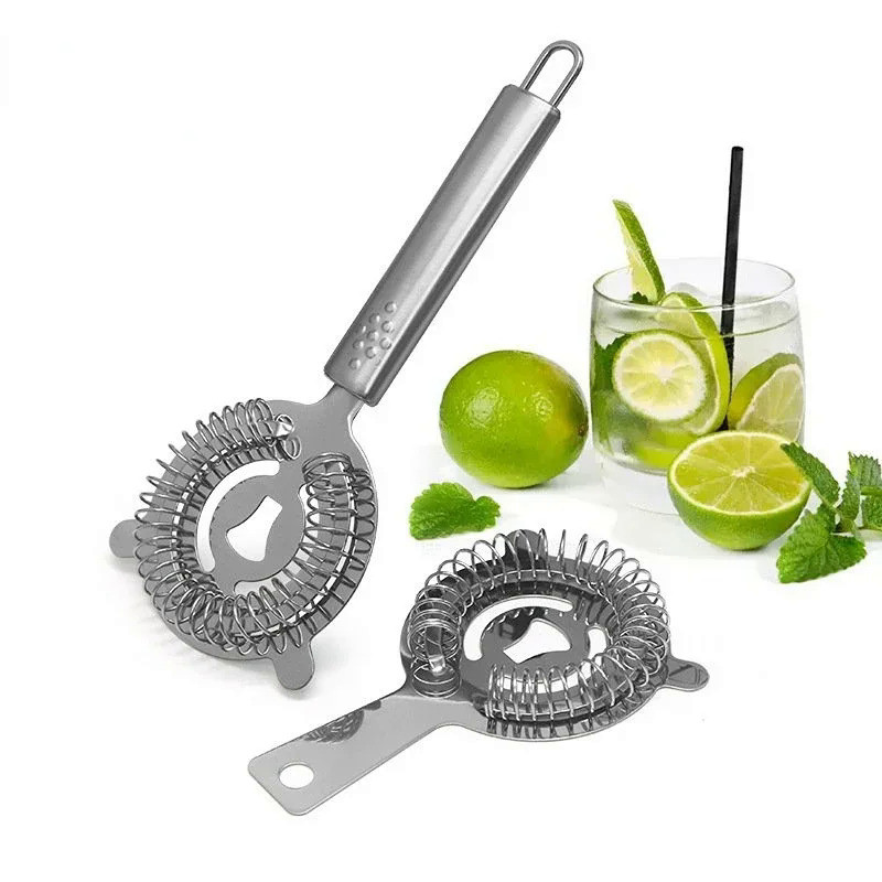 Bar Strainer Sprung Cocktail Strainer Stainless Steel Deluxe Strainer Bar Tools